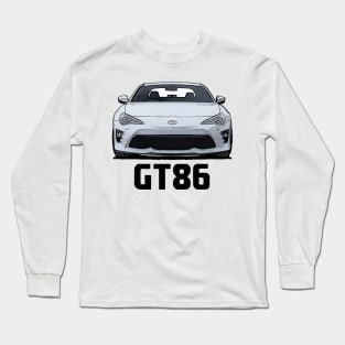 Toyota GT86/Subaru BRZ White Long Sleeve T-Shirt